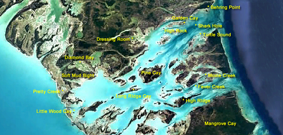 Andros Middle Bight Map
